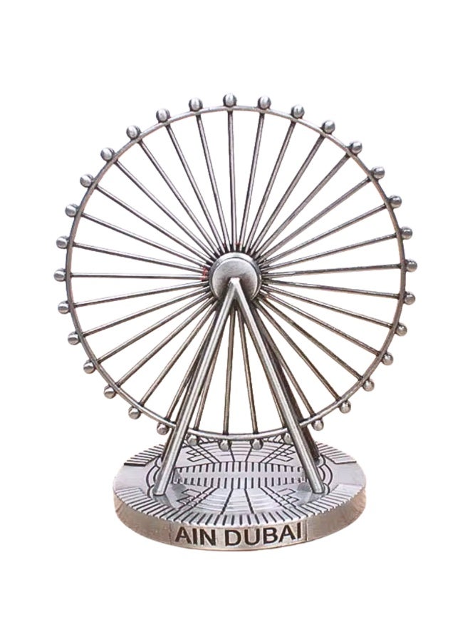 Ain Dubai Ferris Wheel Sculpture 3D Model Table Décor Souvenir, Elegant Home & Office Showpiece Large 22x19x13cm - Image 1
